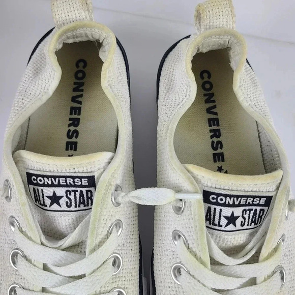 Converse all star white mesh tennis shoes - Picture 4 of 11